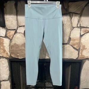 Lululemon Light Blue High-Waisted Leggings